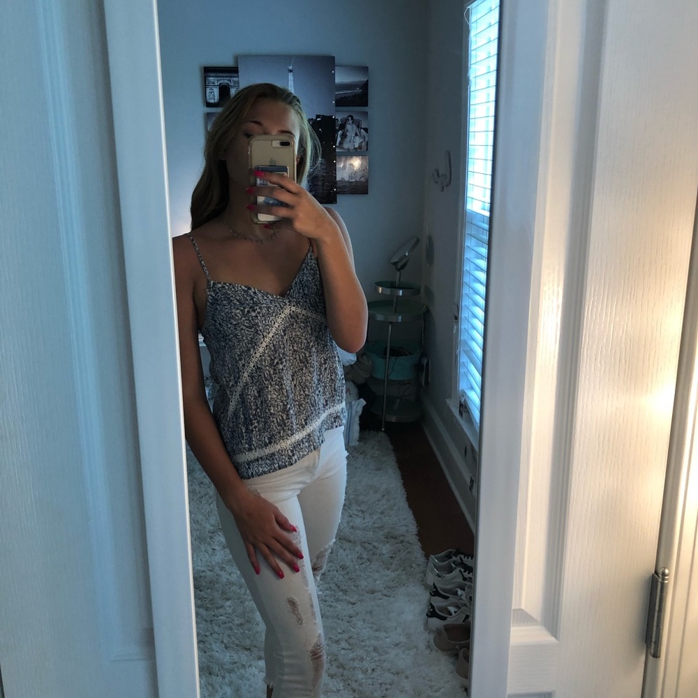 Fitting Patterned Blouse